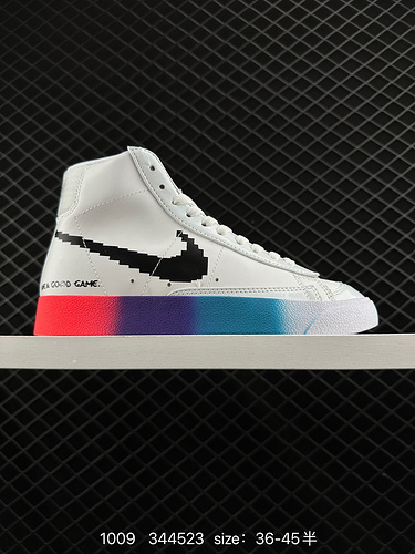 1D1D5X Nike Blazer Mid77 VNTG Classico versatile High Top Trail Blazer Scarpe sportive da tavolo cas