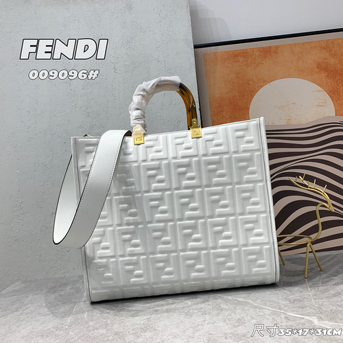 FENDI Borsa tot Borsa da donna Fendi Borsa a tracolla Fendi importata top di gamma originale in pell