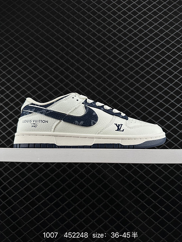 2C40G popolare all'estero livello aziendale a rilascio limitato Nike SB Dunk Low LV co-branded denim