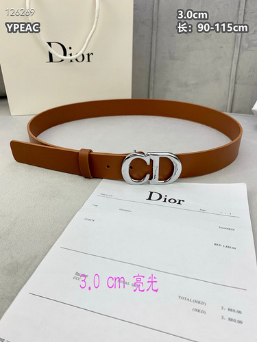 Cintura DIOR all'ingrosso Cintura da donna Dior all'ingrosso Materiale in vera pelle originale in st