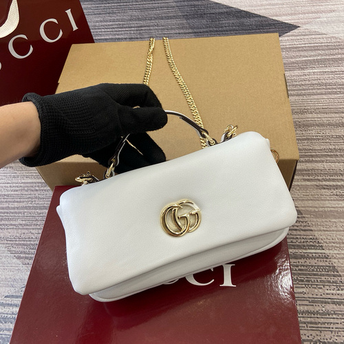 Borsa a catena GUCCI Borsa da donna Gucci Borsa a tracolla Gucci importata pelle originale di alta q