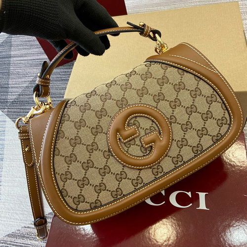 Borsa GUCCI Borsa da donna Gucci Borsa a tracolla Gucci importata pelle originale di alta qualità ve