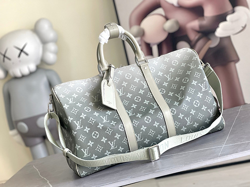 Borsa da viaggio LV Borsa a tracolla Louis Vuitton importata in pelle originale di alto livello vers