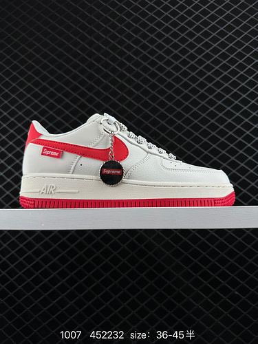 1D60G edizione limitata rilascio all'estero livello aziendale Nike Air Force 1D x2C70G7 Low Supreme 