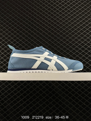 9E5X Onitsuka Tiger Onitsuka Tiger Mexico 66 Slipon Scarpe basse estive traspiranti per lo sport e i