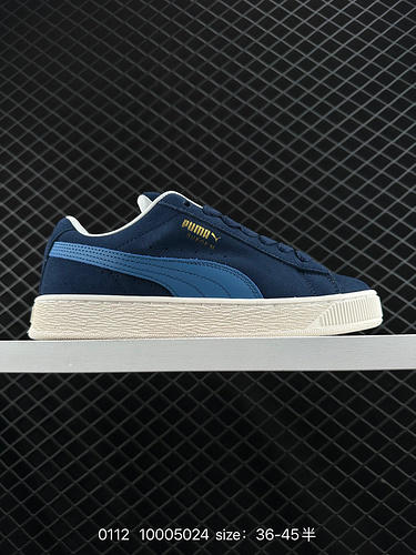 1D2C0G Puma SUEDE SKATE taglio basso retrò leggero traspirante antiscivolo e ammortizzante scarpe ca