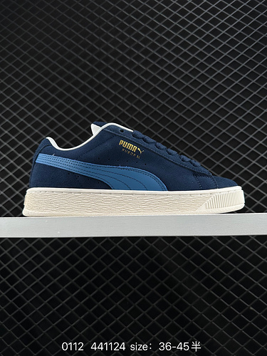 1D2C0G Puma SUEDE SKATE taglio basso retrò leggero traspirante antiscivolo e ammortizzante scarpe ca