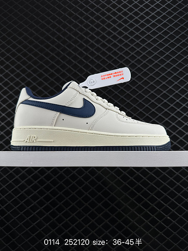 1D0G0G Nike AIR FORCE 1D0G7 Air Force One scarpa da tavolo sportiva casual versatile e bassa con pre