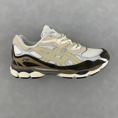 1D60G Asics GELNYC quotMochaquot scarpe casual alla moda e versatili, antiscivolo, resistenti all'us