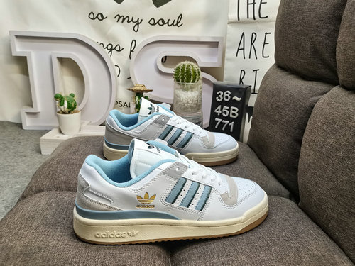 771DD Adidas ORIGINALS FORUM EXHIBIT LOW IG39E64 Le scarpe da tavolo sportive casual e alla moda bas