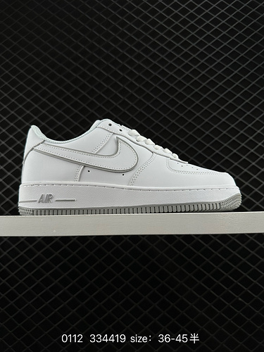 9E5X Nike Air Force 1D 0G7 Air Force One scarpa da tavola sportiva casual versatile e bassa con pres