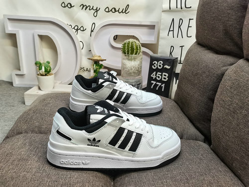 771DD Adidas ORIGINALS FORUM EXHIBIT LOW IH7830G Le scarpe da tavolo sportive casual e alla moda bas