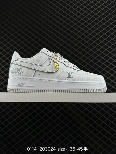 1D2C0G Nike AIR FORCE 1Dx2C70G7 Air Force One scarpa da tavola sportiva casual versatile e bassa con