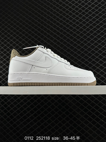 9E0G Nike Air Force 1D 0G7 Air Force One scarpa da tavola sportiva casual versatile e bassa con pres