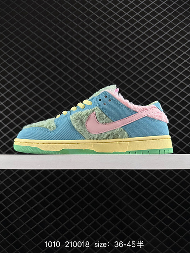 9E0G Verdy x Nike SB Dunk Low popolare combinazione di colori in co-branding L'intera scarpa è inolt