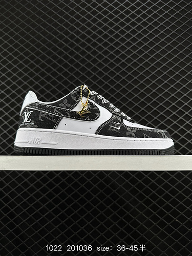 1D80G Nike AIR FORCE 1D0G7 Air Force One scarpa da tavola sportiva casual versatile e bassa con pres