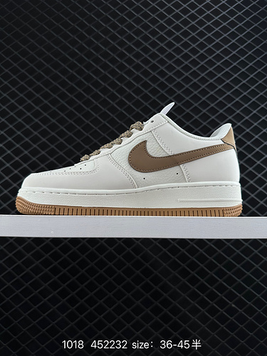 1D60G Nike AIR FORCE 1D0G7 Air Force One scarpa da tavolo sportiva casual versatile e bassa con pres