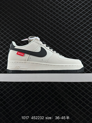 1D60G Nike AIR FORCE 1D0G7 Air Force One scarpa da tavolo sportiva casual versatile e bassa con pres