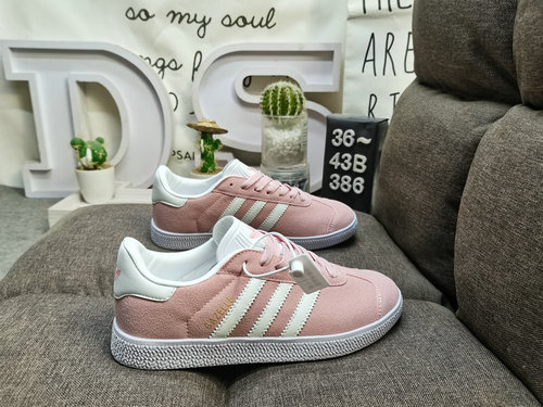 386Dadidas Originals Gazelle BB5X472C Three Leaf Grass Casual antiscivolo e resistenti all'usura Sca