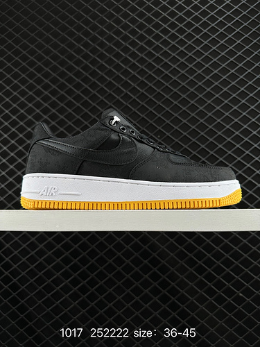 1D1D0G Nike AIR FORCE 1D0G7 Air Force One scarpa da tavolo sportiva casual versatile e bassa con pre