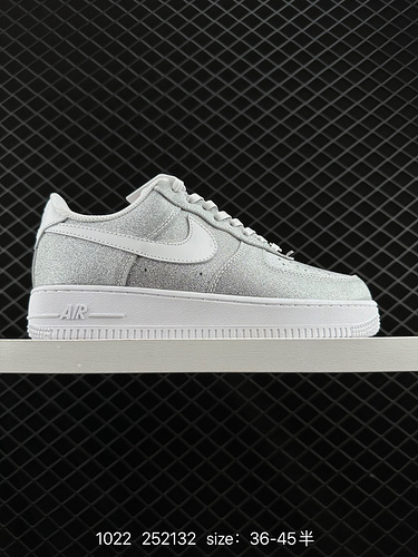 1D60G Nike AIR FORCE 1D0G7 Air Force One scarpa da tavolo sportiva casual versatile e bassa con pres