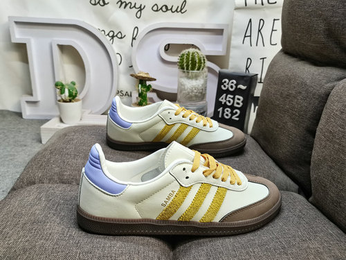 1D82CD Adidas SAMBA VEGAN IE0G875X un classico Originali di quasi 70G anni fa La pelle scamosciata o