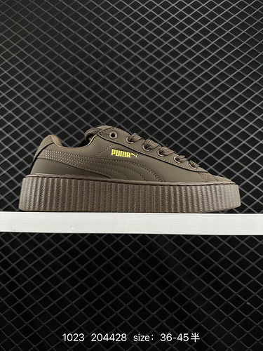 1D40G PUMA Creeper Phatty Nubuck Comodo Semplice Resistente all'usura Traspirante Scarpe da tavola b