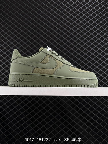 1D1D0G Nike AIR FORCE 1D0G7 Air Force One scarpa da tavolo sportiva casual versatile e bassa con pre