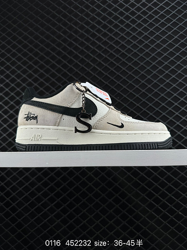 1D60G Nike livello aziendale Air Force One scarpe classiche da uomo e da donna a taglio basso sistem