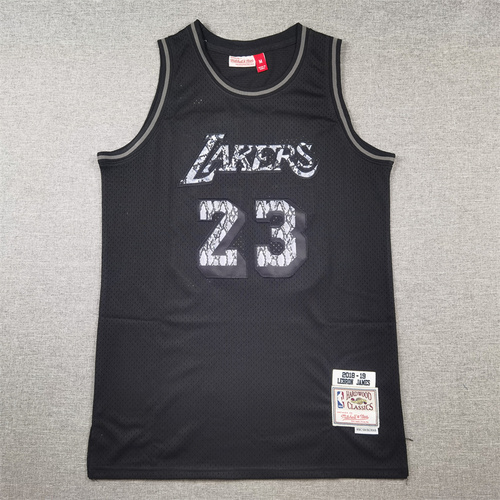 Lakers n. 23 Retro Serpentina nera