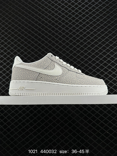 1D60G Nike AIR FORCE 1D0G7 Air Force One scarpa da tavolo sportiva casual versatile e bassa con pres