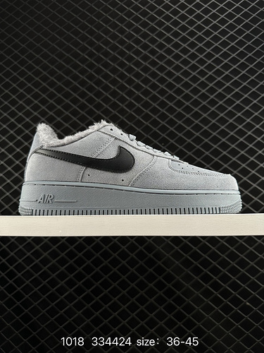 1D2C0G Velluto Nike AIR FORCE 1D0G7 Air Force One Scarpe da ginnastica casual versatili dal taglio b