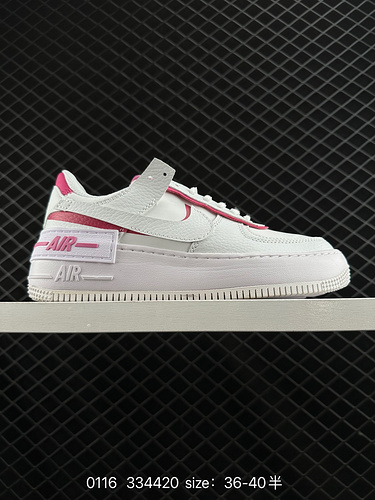 1D0G0G Nike Nike WMNS Air Force 1D Shadow Nuove ragazze Design decostruttivo Macaron Air Force One L