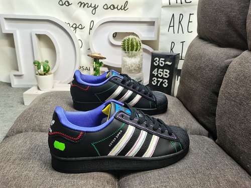 373D Adidas Originals SUPERSTAR GE89E88 Shell Head Classico Versatile Casual Scarpe da tavolo sporti