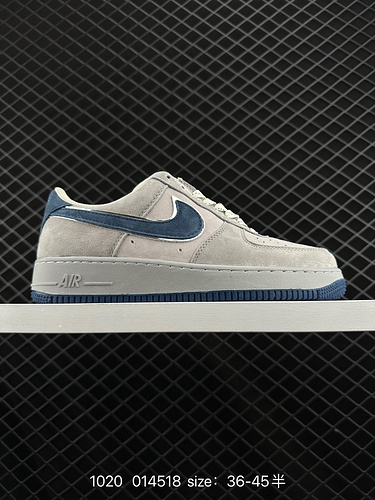 9E0G Nike AIR FORCE 1D0G7 Air Force One scarpa da tavolo sportiva casual versatile e bassa con prest