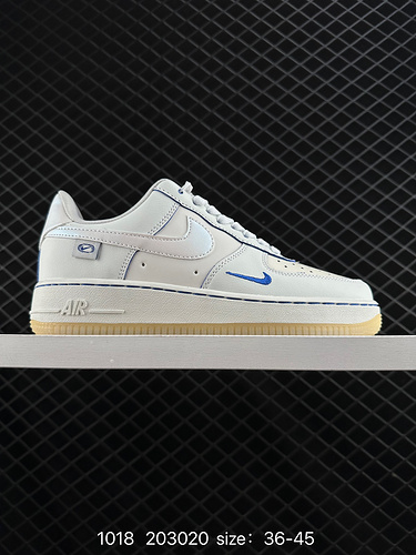 1D0G0G Nike AIR FORCE 1D0G7 Air Force One scarpa da tavola sportiva casual versatile e bassa con pre