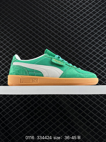 1D2C0G Puma Palermo OG Retro Articolo singolo Puma Scarpe da allenamento tedesche con taglio basso, 