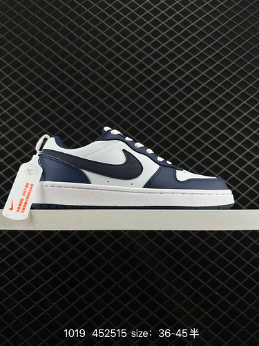 75X Nike Court Borough Low 2CGS Air Force Low Top Scarpe da ginnastica casual versatili e traspirant