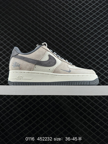 1D60G Nike AIR FORCE 1D0G7 Air Force One scarpa da tavolo sportiva casual versatile e bassa con pres