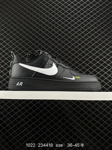 9E0G Nike AIR FORCE 1D0G7 Air Force One scarpa da tavola sportiva casual versatile e bassa con prest