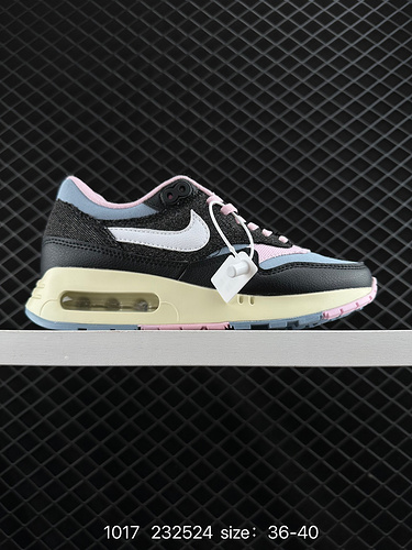 1D2C0G Nike Air Max 1D86 PRM Scarpe da corsa retrò da uomo con cuscino d'aria basso e superiore Codi