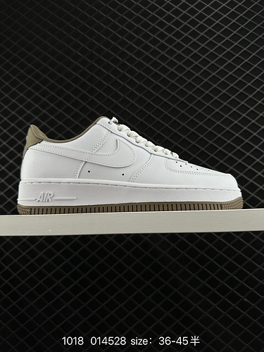 1D40G Nike AIR FORCE 1D0G7 Air Force One scarpa da tavolo sportiva casual versatile e bassa con pres