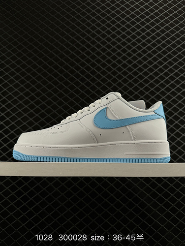 1D40G Nike AIR FORCE 1D0G7 Air Force One scarpa da tavola sportiva casual versatile e bassa con pres