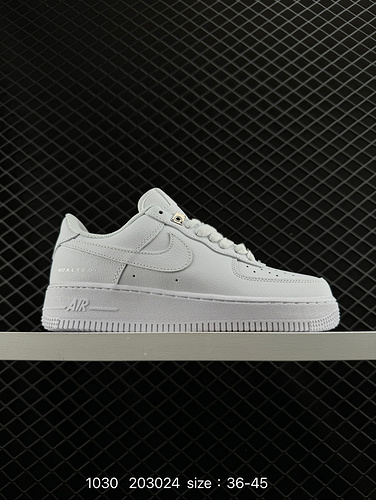 1D2C0G Nike AIR FORCE 1D0G7 Air Force One scarpa da tavolo sportiva casual versatile e bassa con pre