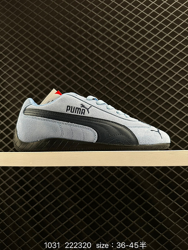 1D0G0G PUMA Speedca OG PUMA Speed ​​Racing Series Low Top German Training Style Splicing Retro Versa