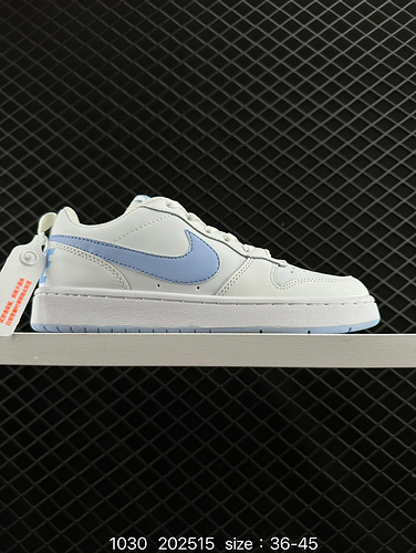 75X Nike Court Borough Low 2CGS Air Force Low Top Scarpe da ginnastica casual versatili e traspirant