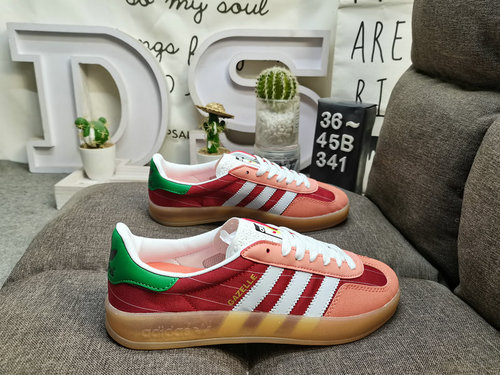 341DD livello aziendale autentiche adlidas di mezza taglia Adidas Gazelle Scarpe da tavola basse leg