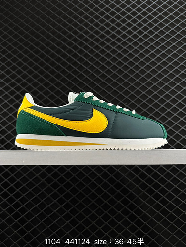 1D2C0G Nike Classic Cortez Nike Classic Scarpe Forrest Gump da uomo leggere e confortevoli Scarpe da