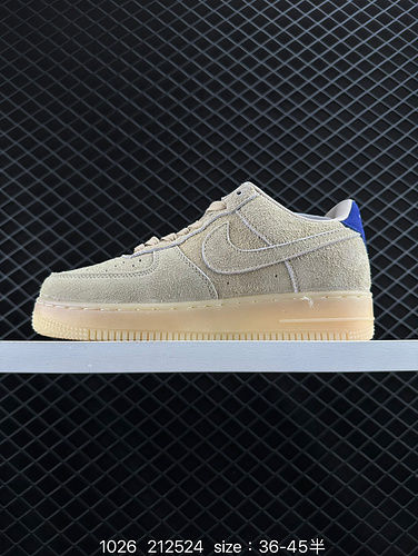 1D2C0G Nike AIR FORCE 1D0G7 Air Force One scarpa da tavolo sportiva casual versatile e bassa con pre