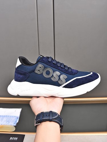 Codice scarpa da uomo BOSS 27B Taglia 38444 Personalizzata